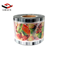 Food Grade Fruit Printed Full Color Laminating Heat Seal Food Packaging Plastic Roll Film